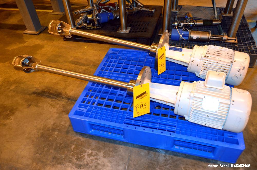 Used Quadro Y Jet Homogenizing Mixing System