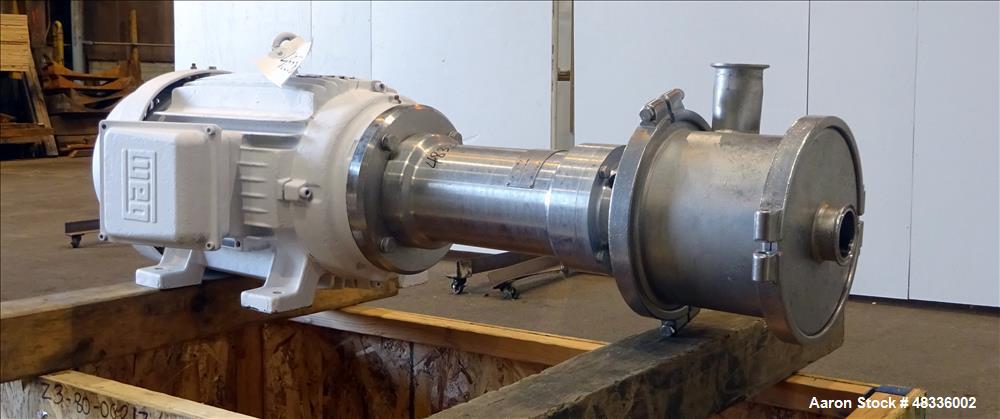 Used Quadro Ytron Z Single-Pass Emulsifier / Homogenizer, Model Z3, 316 Stainle