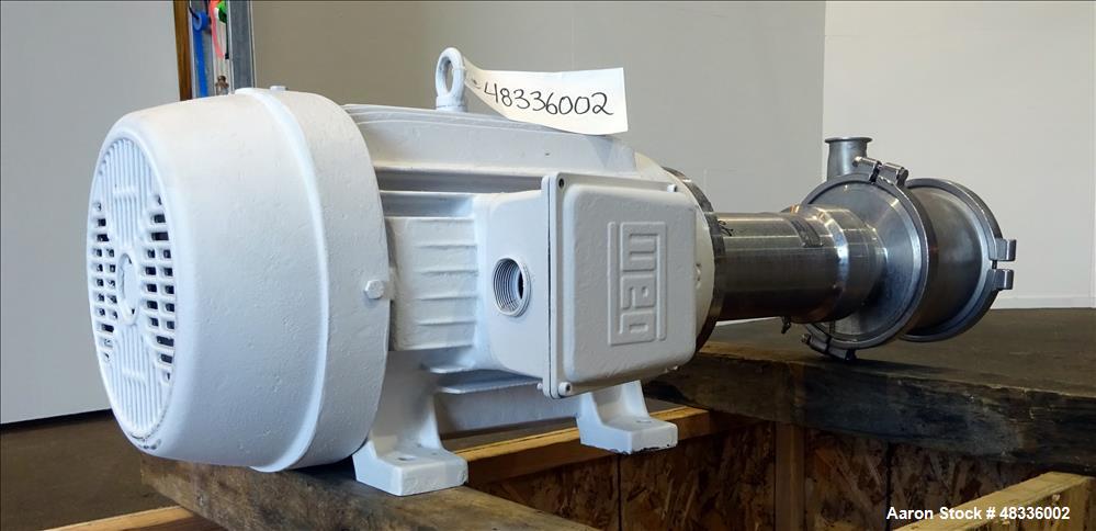 Used Quadro Ytron Z Single-Pass Emulsifier / Homogenizer, Model Z3, 316 Stainle