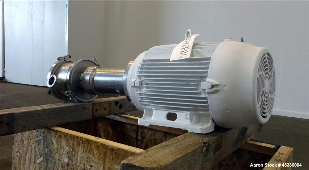 Used Quadro Ytron Z Single-Pass Emulsifier / Homogenizer, Model Z3, 316 Stainle