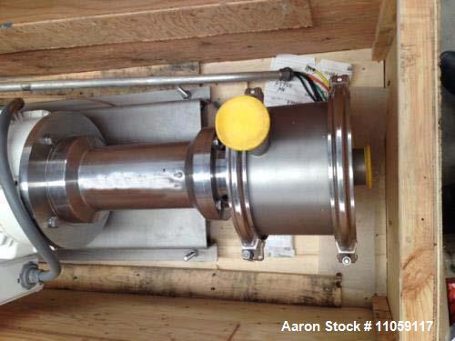 Used Quadro Y-Tron Multi-row Toothed Rotor-Stator Mixer. Model Z5