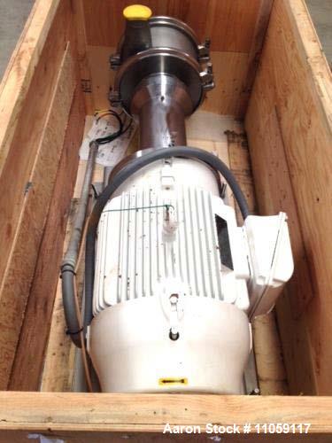 Used Quadro Y-Tron Multi-row Toothed Rotor-Stator Mixer. Model Z5