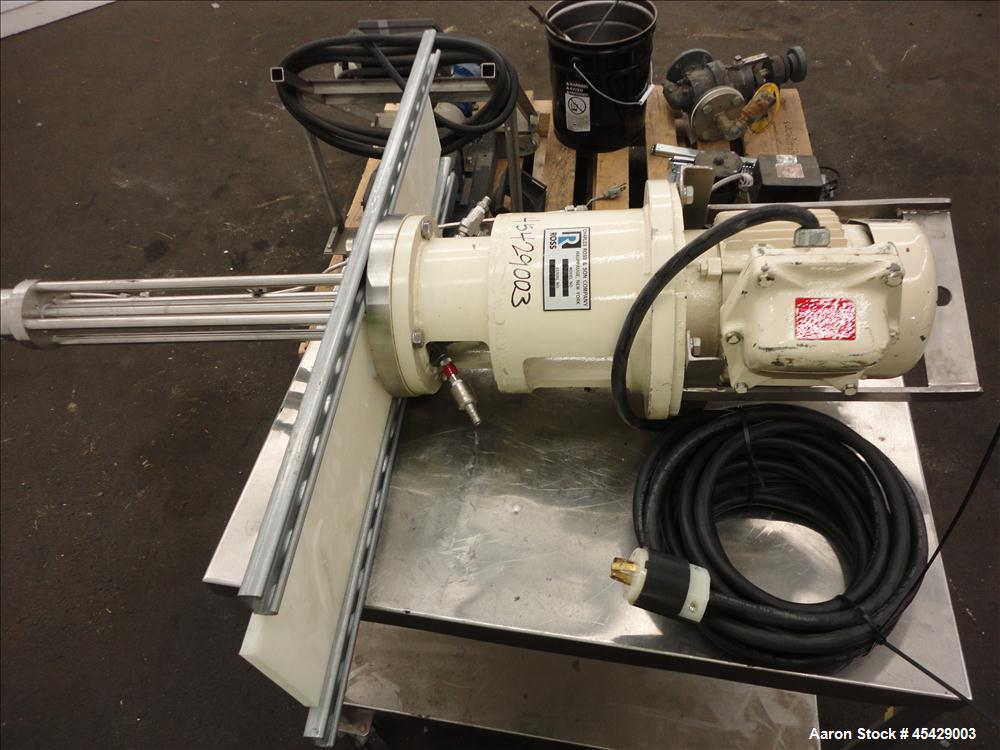 Used Stainless Steel Ross Hi-Shear Mixer, Model ME50