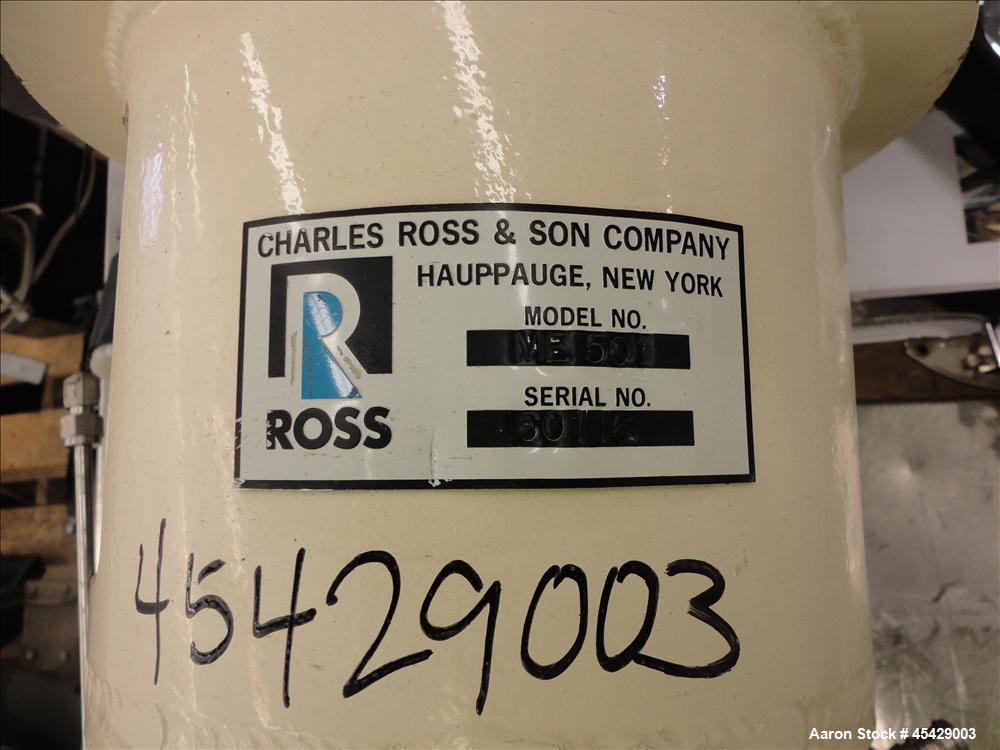 Used Stainless Steel Ross Hi-Shear Mixer, Model ME50