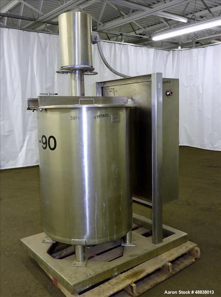 Used Scott Turbon Top Mounted Mixer, Model TMS4B 10-175.
