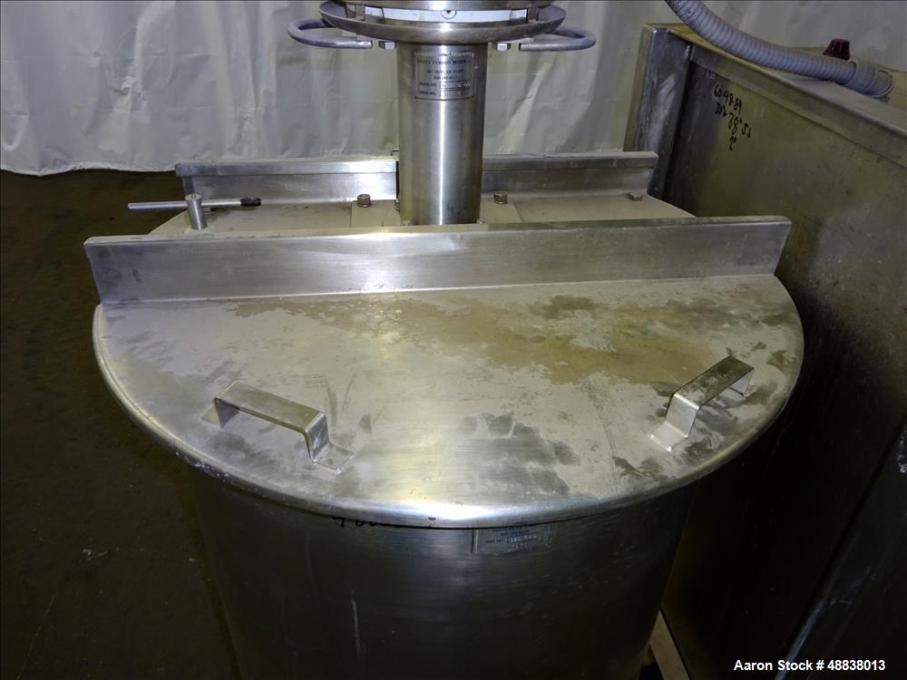 Used Scott Turbon Top Mounted Mixer, Model TMS4B 10-175.