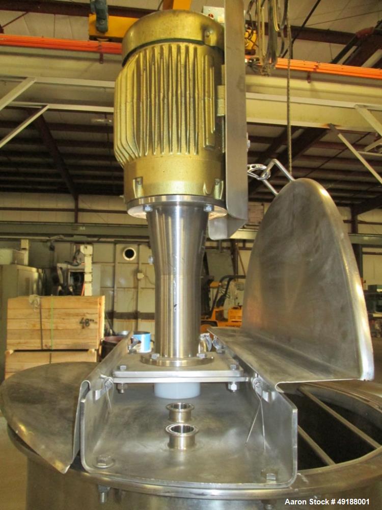 Used Scott Turbon Top Mounted Mixer, Model TMS3B-10-1.5x39.