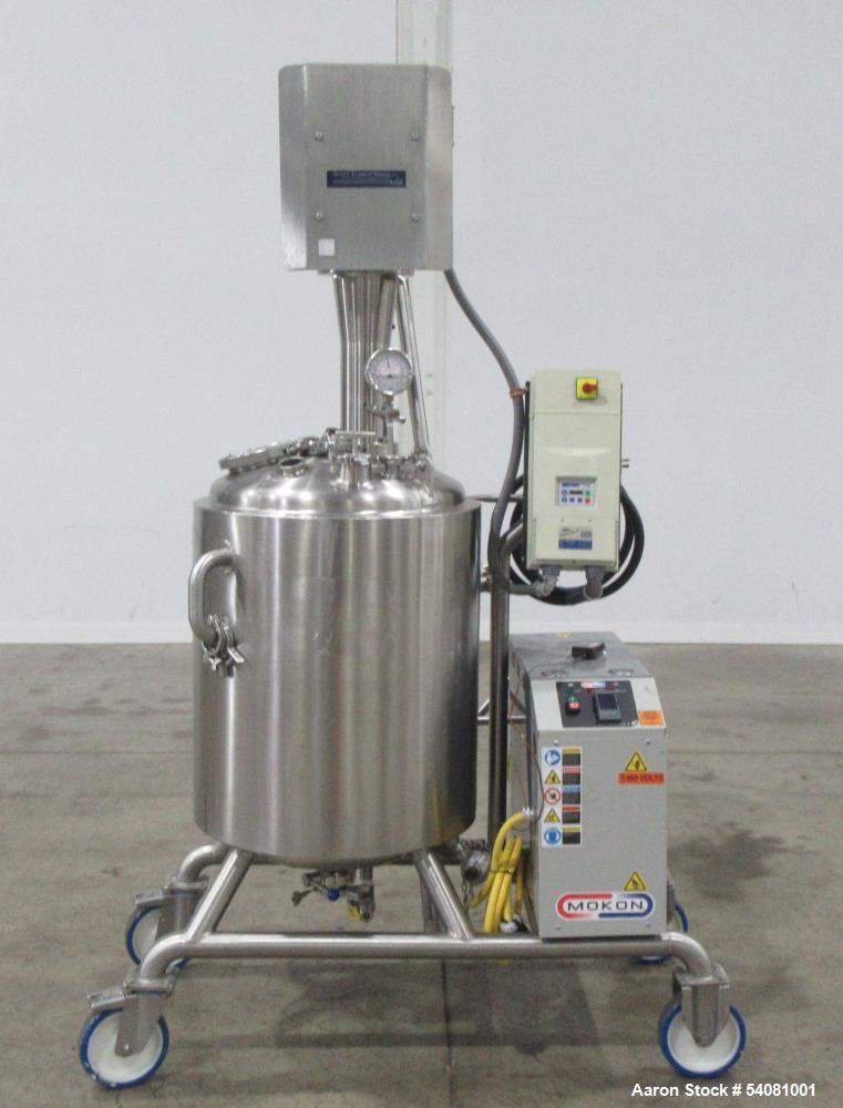 Used Scott Turbon TMS4B-20-10HP Top Mounted Mixer on Stainless Mixing Module