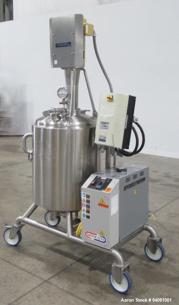 Used Scott Turbon TMS4B-20-10HP Top Mounted Mixer on Stainless Mixing Module