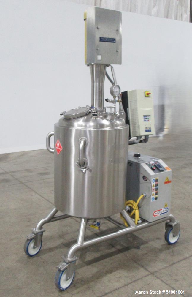 Used Scott Turbon TMS4B-20-10HP Top Mounted Mixer on Stainless Mixing Module