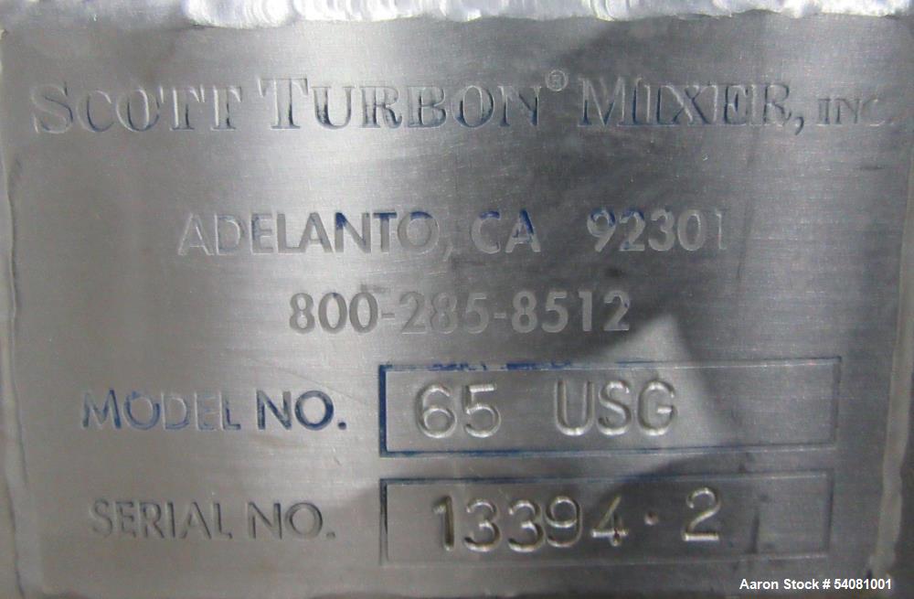 Scott Turbon Mixer with Heater.