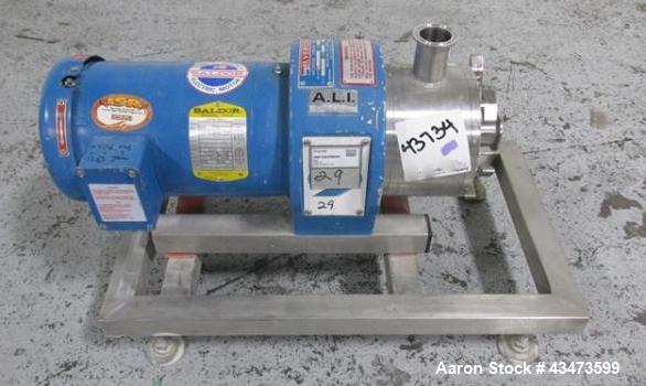Used Silverson In Line Mixer, Model 275.LS, Serial# 275LSB784.