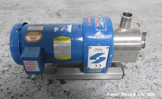 Used Silverson In Line Mixer, Model 275.LS, Serial# 275LSB82.