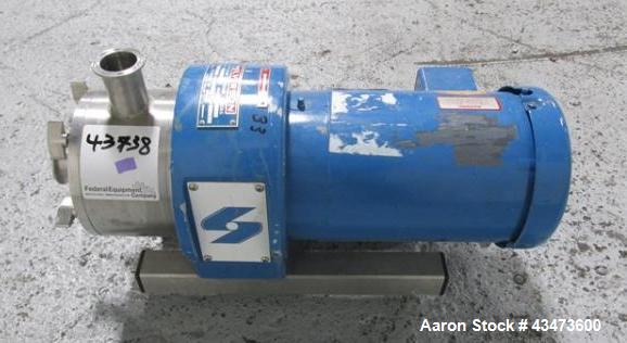 Used Silverson In Line Mixer, Model 275.LS, Serial# 275LSB82.