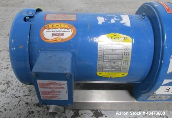 Used Silverson In Line Mixer, Model 275.LS, Serial# 275LSB82.