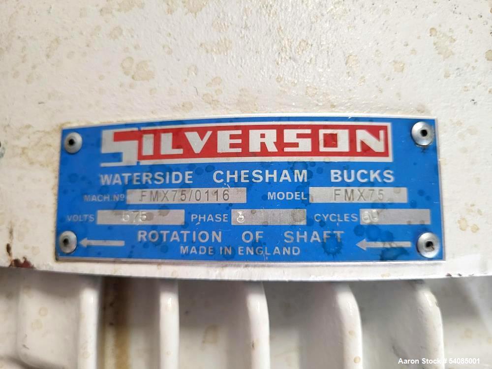 Used Silverson Flashmix Powder Dispersing System – Model FMX75 | 90,000 L/hr | FMX75/0116