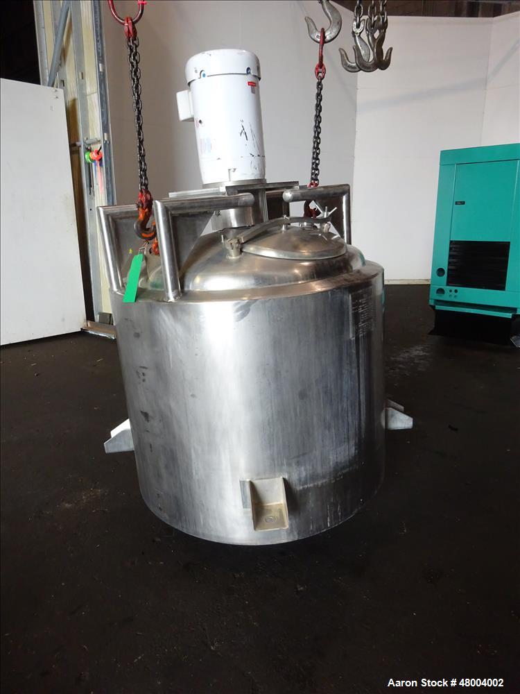 Used Precision Stainless Kettle, Approximately 200 Gallon, 304 Stainless Steel,