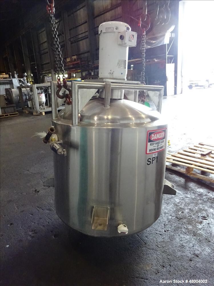 Used Precision Stainless Kettle, Approximately 200 Gallon, 304 Stainless Steel,