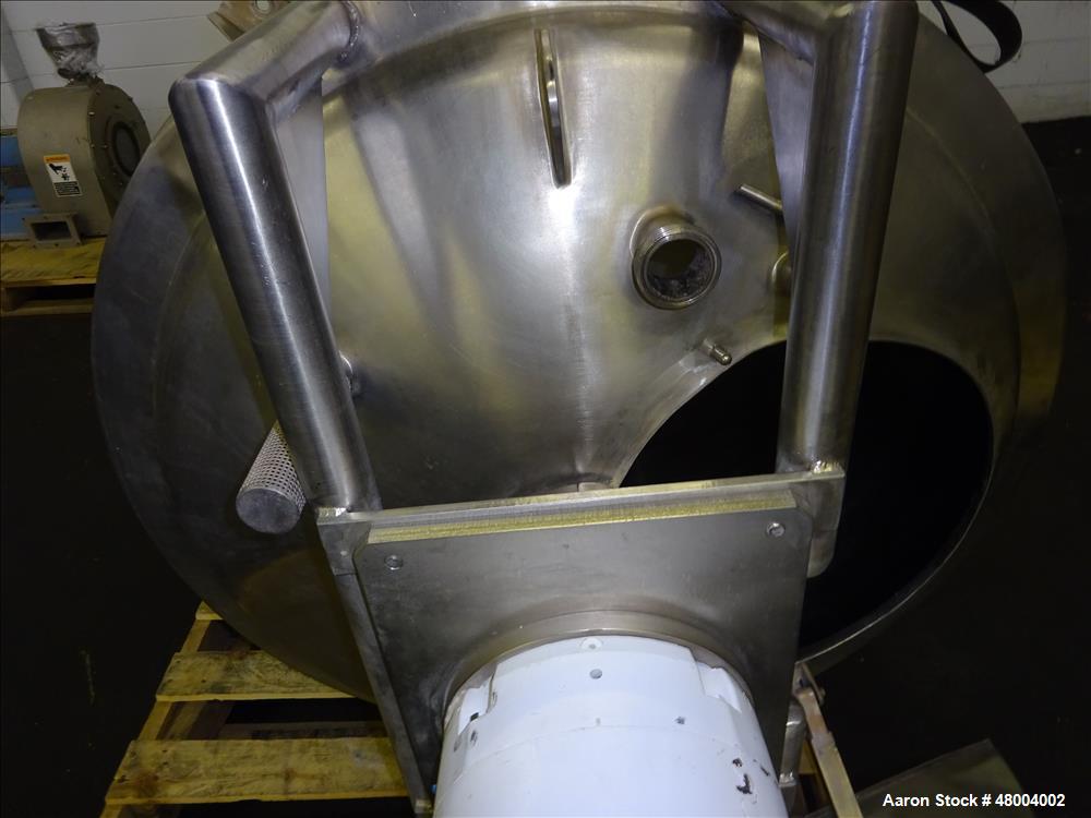 Used Precision Stainless Kettle, Approximately 200 Gallon, 304 Stainless Steel,