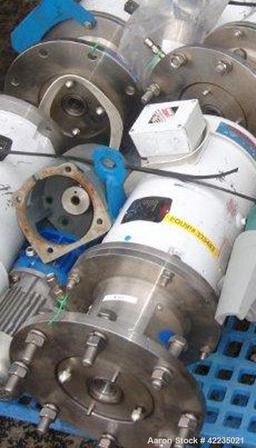 Used Silverson Batch Mixer Emulsifier, Model FX60, Stainless Steel. Requires mixing head and shaft. Includes a 7-1/2 hp motor.