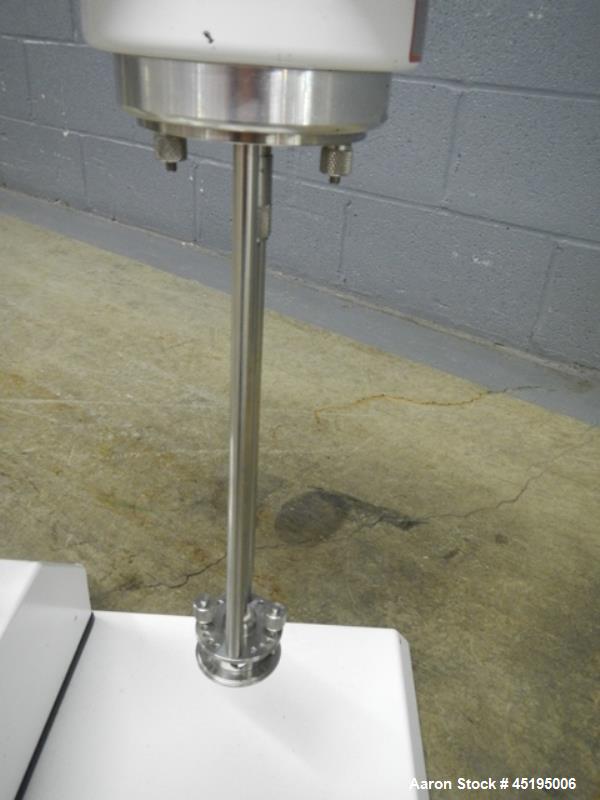 Used Silverson Bench Top Homogenizer, Model L4R.  Stainless steel shaft and blade, with controls, 115 volt, serial #1398.