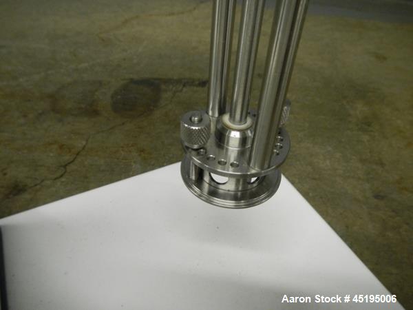 Used Silverson Bench Top Homogenizer, Model L4R.  Stainless steel shaft and blade, with controls, 115 volt, serial #1398.