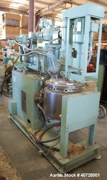 Used Stainless Steel TK AGI Homo Mixer, model 30-50
