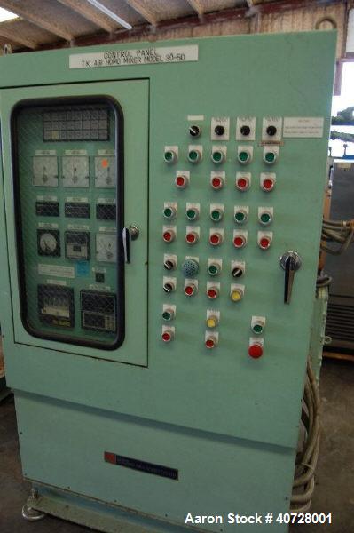 Used Stainless Steel TK AGI Homo Mixer, model 30-50