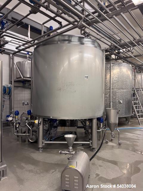Used Scanima (Tetra Pak) SRB 7000 High Shear Batch Mixer – 8,470L, Jacketed, Vacuum Rated, AIS Auction 2026