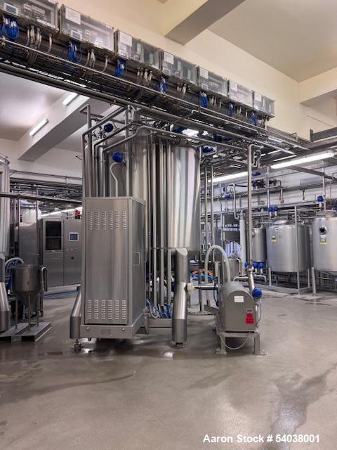 Used Tetra Pak STM-7000V High Shear Batch Mixer – 8,470L Stainless Steel, Vacuum Rated, Juice Concentrate Ready