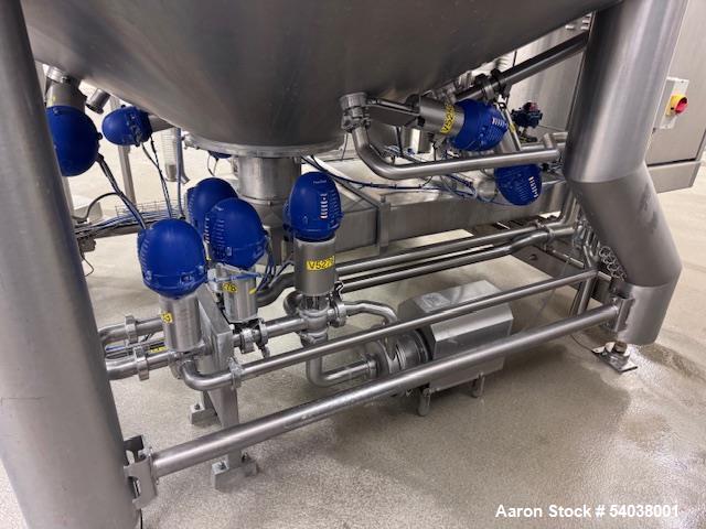 Used Tetra Pak STM-7000V High Shear Batch Mixer – 8,470L Stainless Steel, Vacuum Rated, Juice Concentrate Ready