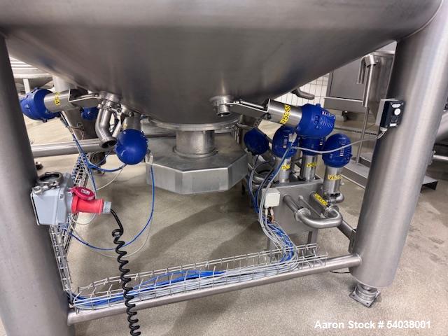 Used Tetra Pak STM-7000V High Shear Batch Mixer – 8,470L Stainless Steel, Vacuum Rated, Juice Concentrate Ready