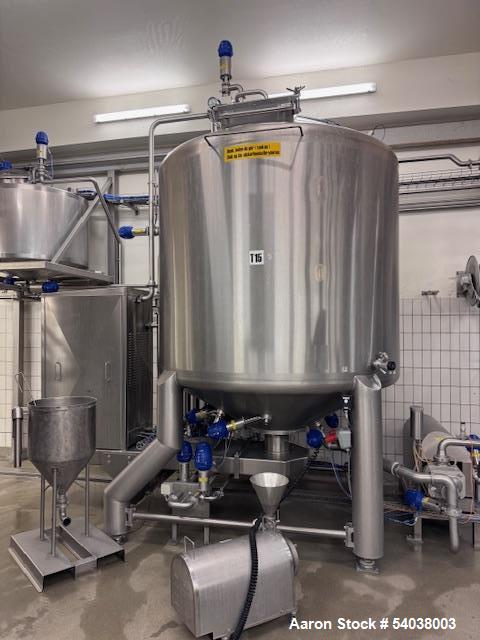 Used Tetra Pak STM-7000V High Shear Batch Mixer – 8,470L Stainless Steel, Vacuum Rated, AIS Auction 2026