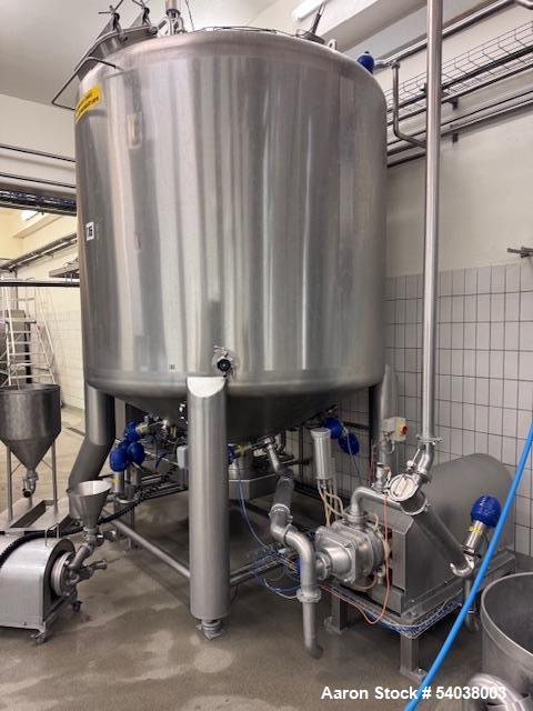 Used Tetra Pak STM-7000V High Shear Batch Mixer – 8,470L Stainless Steel, Vacuum Rated, AIS Auction 2026