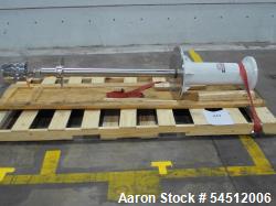 Used Admix Tote Base Mixer, Model Rotosolver. 40 HP. Stainl