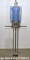  Dantco Series 5046 Homogenizer / Emulsifier Mixer, Model DHE-100-36. Approximate 34" long shaft. Dr...
