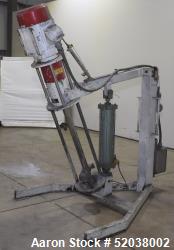  CB Mills Batchranger Stand-Alone Hoist Mounted Disperser, Model FDD-611. Enclosed shear grid/stator...