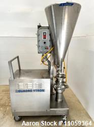 Used Quadro Ytron ZC1 In-Line Blender / Emulsifier / Powder Disperser | 7.5 HP | 6500 RPM | Sanitary | Explosion-Proof