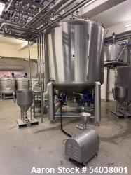 Used Tetra Pak STM-7000V High Shear Batch Mixer – 8,470L Stainless Steel, Vacuum Rated, Juice Concentrate Ready
