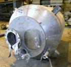 Used Admix Rotosolver High Shear Disperser/Dissolver, Model 200RS159. Approximate 2-1/2’’ diameter 316 stainless steel shaft with a 6.25’’ diameter mixing head, maximum batch size 600 gallon. Driven ...