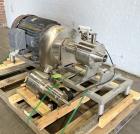 Used- Admix Boston Shearmill-Pump, Model BSM 60-1, Stainless Steel. Throughput 40 - 165 gallon per minute. 94 FPS (28.6 MPS)...
