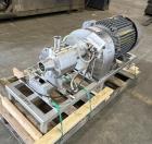 Used- Admix Boston Shearmill-Pump, Model BSM 60-1, Stainless Steel. Throughput 40 - 165 gallon per minute. 94 FPS (28.6 MPS)...