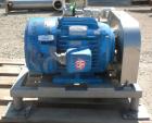 Used- Admix Boston Shear Pump, Model BSM37-3-P, 316 Stainless Steel. Approximately 15 to 50 gallons per minute capacity, tip...