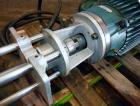 Used Arde Barinco Style Homomixer, Model 3H, Stainless Steel.(4) Support posts, (1) shaft with mixing blade.4