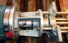 Used Arde Barinco Style Homomixer, Model 3H, Stainless Steel.(4) Support posts, (1) shaft with mixing blade.4