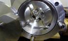 Used Ross Series 400 In-Line Mixer, Model HSM 401SC15, 316 Stainless Steel. Rated 66 gallons per minute (water). Non-jacketed chamber approximate 5-1/2” diameter x 2-1/2” deep, rotor approximate 5” d...
