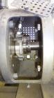 Used Ross Series 400 In-Line Mixer, Model HSM 401SC15, 316 Stainless Steel. Rated 66 gallons per minute (water). Non-jacketed chamber approximate 5-1/2” diameter x 2-1/2” deep, rotor approximate 5” d...