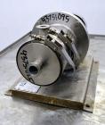 Used Ross Series 400 In-Line Mixer, Model HSM-401S, 316 Stainless Steel. Rated 66 gallons per minute (water). Non-jacketed chamber approximately 5-1/2” diameter x 3-3/8” deep, rotor 2-1/2” diameter. ...