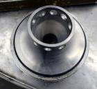 Used Ross Series 400 In-Line Mixer, Model HSM-401S, 316 Stainless Steel. Rated 66 gallons per minute (water). Non-jacketed chamber approximately 5-1/2” diameter x 3-3/8” deep, rotor 2-1/2” diameter. ...