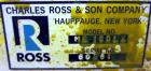 Used Stainless Steel Ross Mixer Emulsifier, Model ME100LX